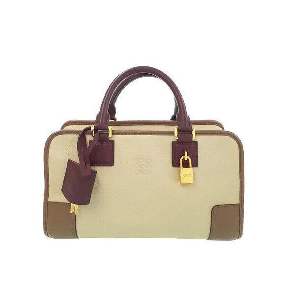 Loewe Handbags - LOEWE Amazona Leather Shoulder Bag